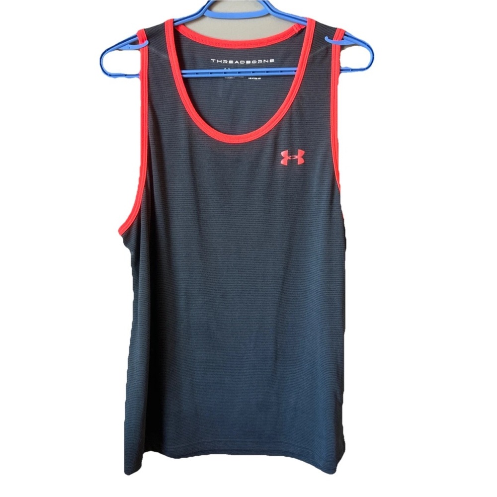 Under Armour grey and Red Performance Tank Top